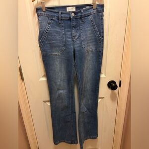 Nicole Miller SOHO High Rose Bootcut Sz 7/8 Jeans